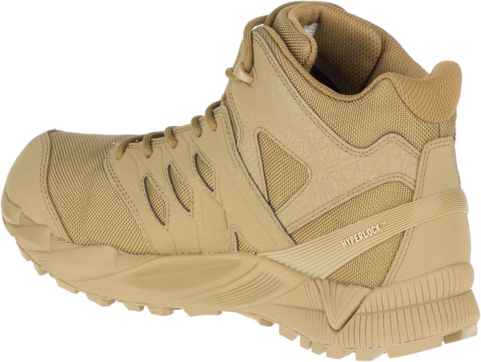 Agility Peak Mid Taktischer Wasserdichter Stiefel Merrell Coyote