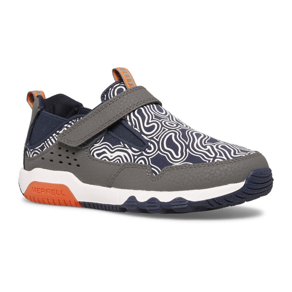 Free Roam Für Große Kinder Chroma Moc Grey Navy Merrell