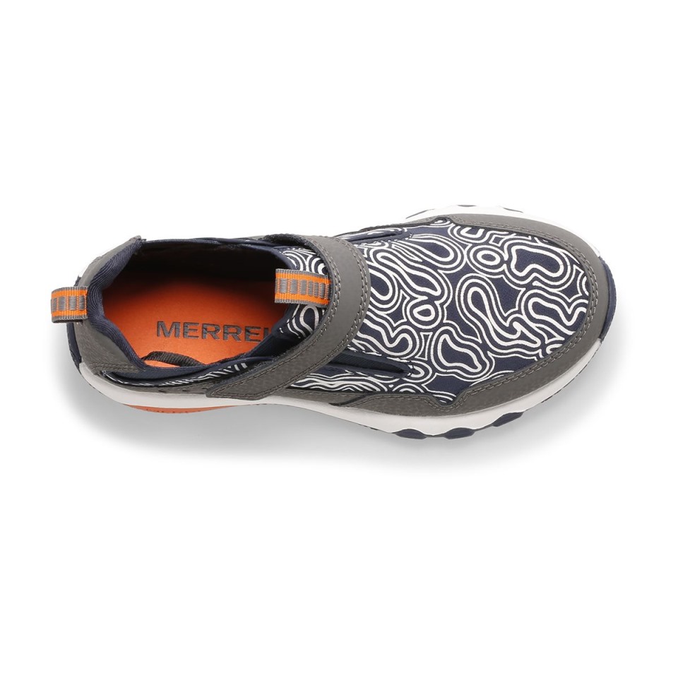 Free Roam Für Große Kinder Chroma Moc Grey Navy Merrell
