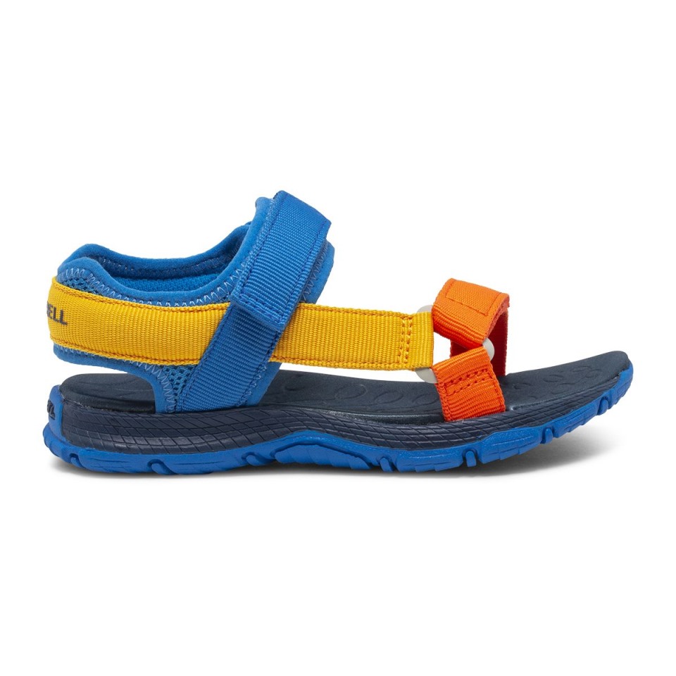 Kahuna Web Sandale Für Große Kinder Merrell Blue Multi Kahuna Web Sandale Für Große Kinder Merrell Blue Multi