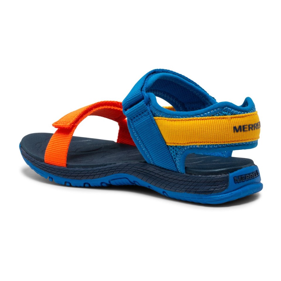 Kahuna Web Sandale Für Große Kinder Merrell Blue Multi