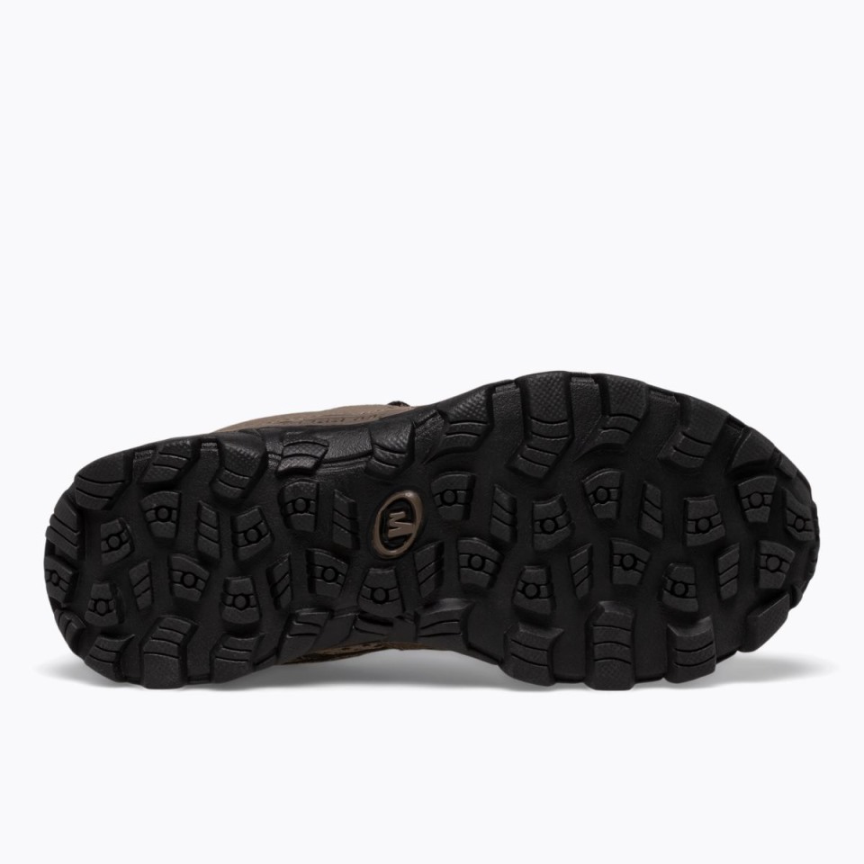 Großer Kinder-moab 2 Halber Schnürschuh Merrell Bark Brown
