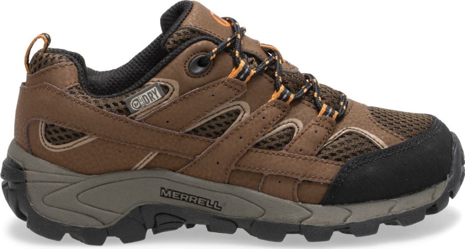 Moab 2 Wasserdichte Turnschuhe Mit Niedriger Spitze Für Große Kinder Earth Merrell Moab 2 Wasserdichte Turnschuhe Mit Niedriger Spitze Für Große Kinder Earth Merrell