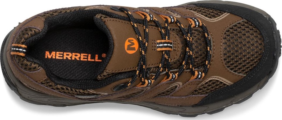 Moab 2 Wasserdichte Turnschuhe Mit Niedriger Spitze Für Große Kinder Earth Merrell