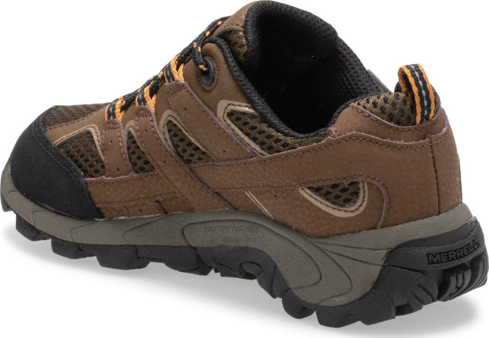 Moab 2 Wasserdichte Turnschuhe Mit Niedriger Spitze Für Große Kinder Earth Merrell