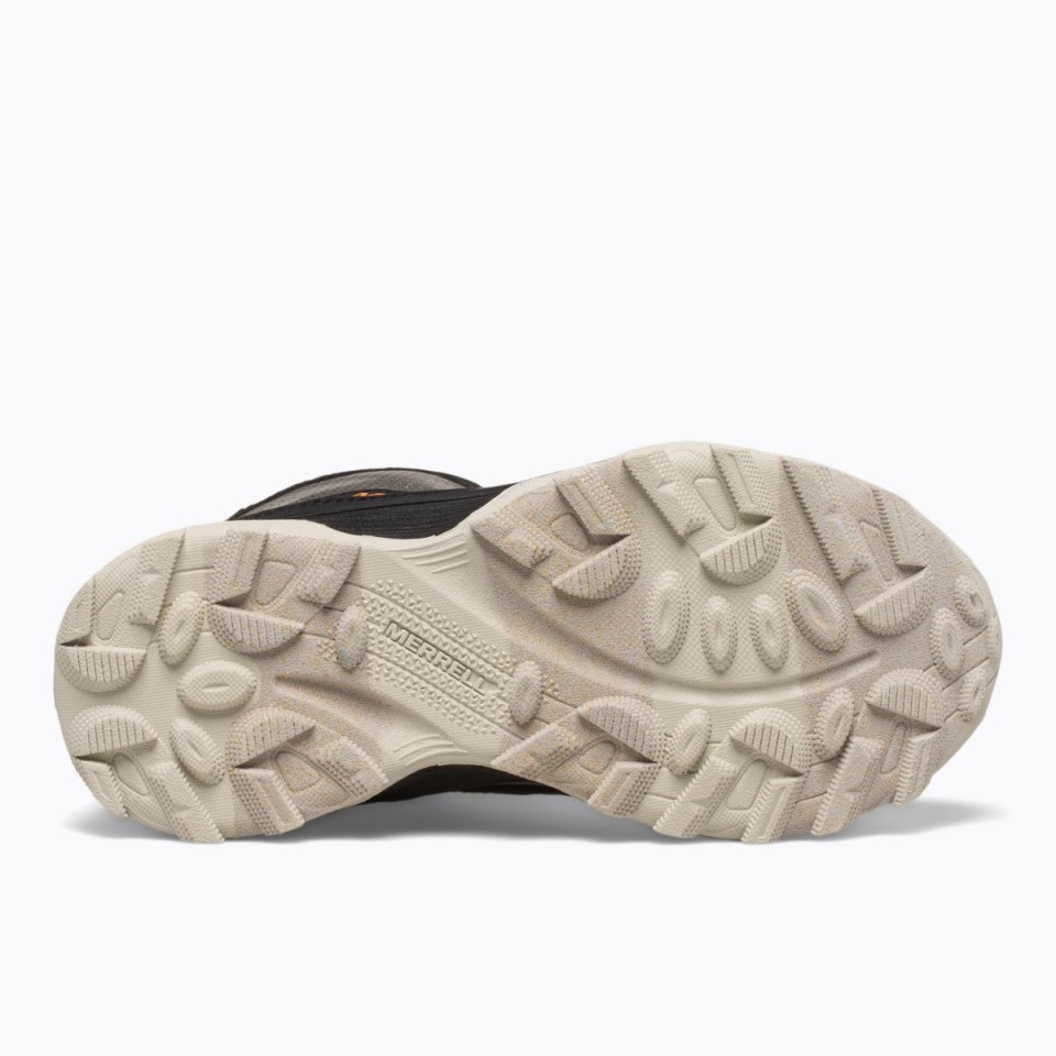 Moab Speed ​​Mid Wasserdichtes Merrell Black Für Große Kinder