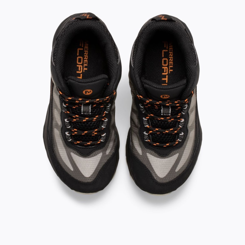 Moab Speed ​​Mid Wasserdichtes Merrell Black Für Große Kinder