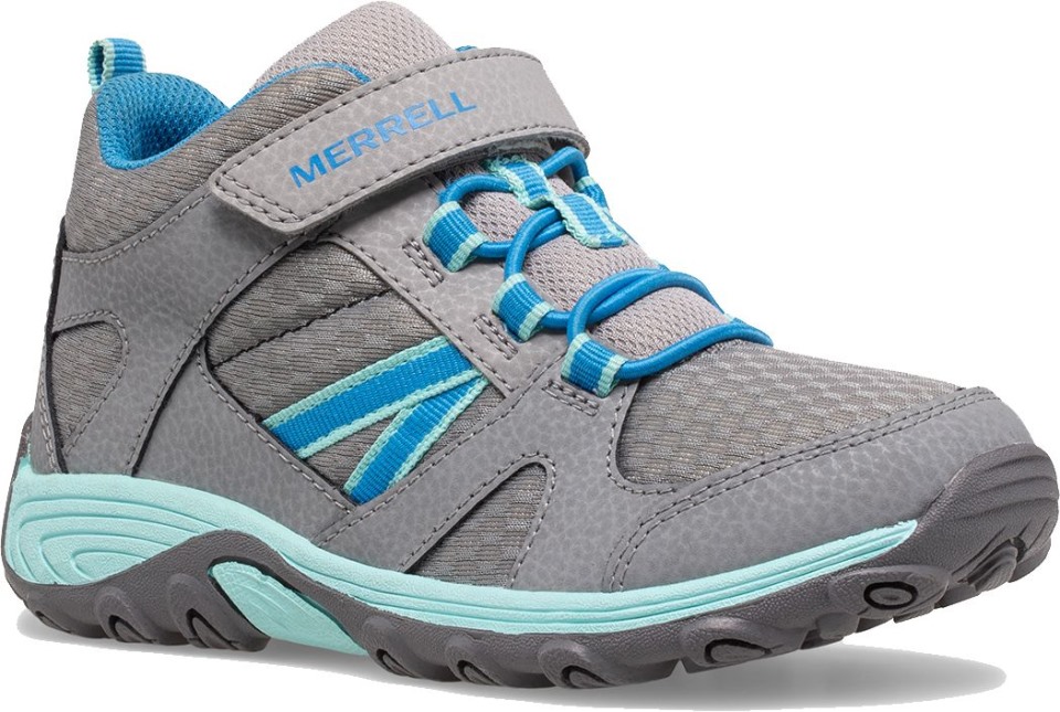 Outback-Halbstiefel Für Große Kinder Merrell Grey Blue Outback-Halbstiefel Für Große Kinder Merrell Grey Blue