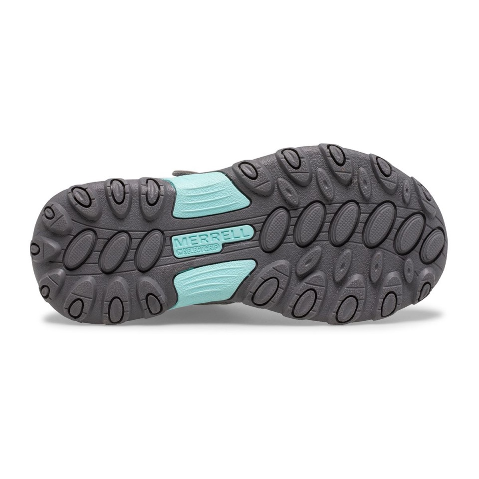 Outback-Halbstiefel Für Große Kinder Merrell Grey Blue