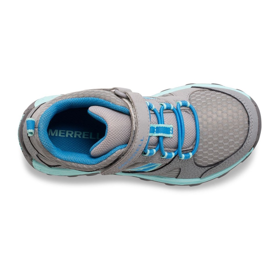 Outback-Halbstiefel Für Große Kinder Merrell Grey Blue