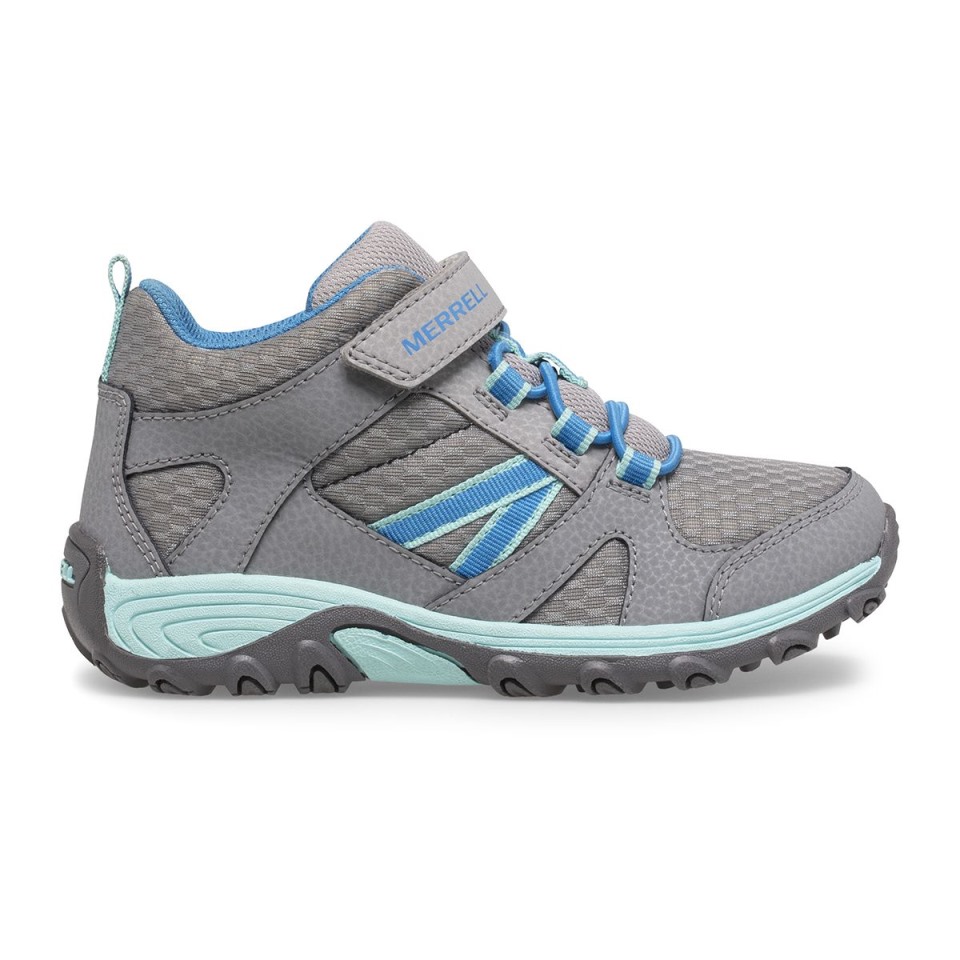Outback-Halbstiefel Für Große Kinder Merrell Grey Blue