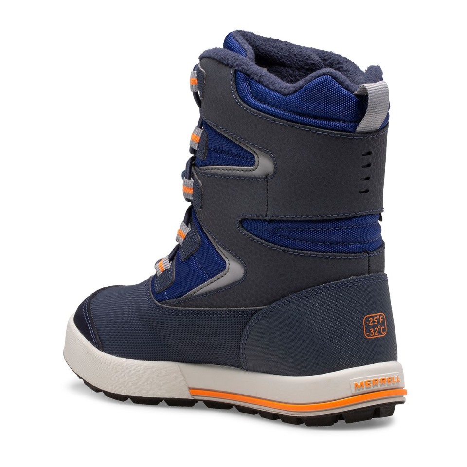 Snow Bank 3.0 Boot Für Große Kinder Navy Cobalt Orange Merrell