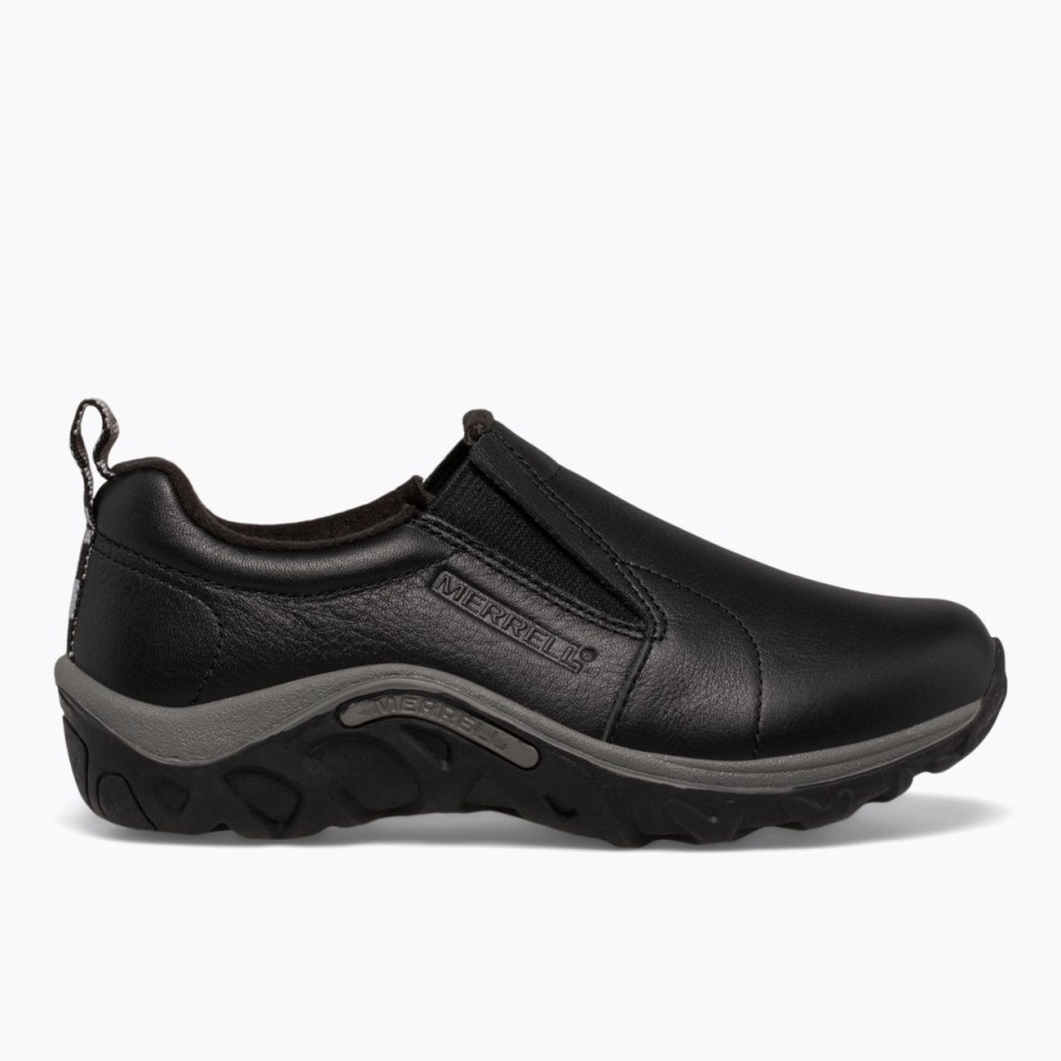 Jungle Moc Leder Merrell Black Für Kleinkinder Jungle Moc Leder Merrell Black Für Kleinkinder