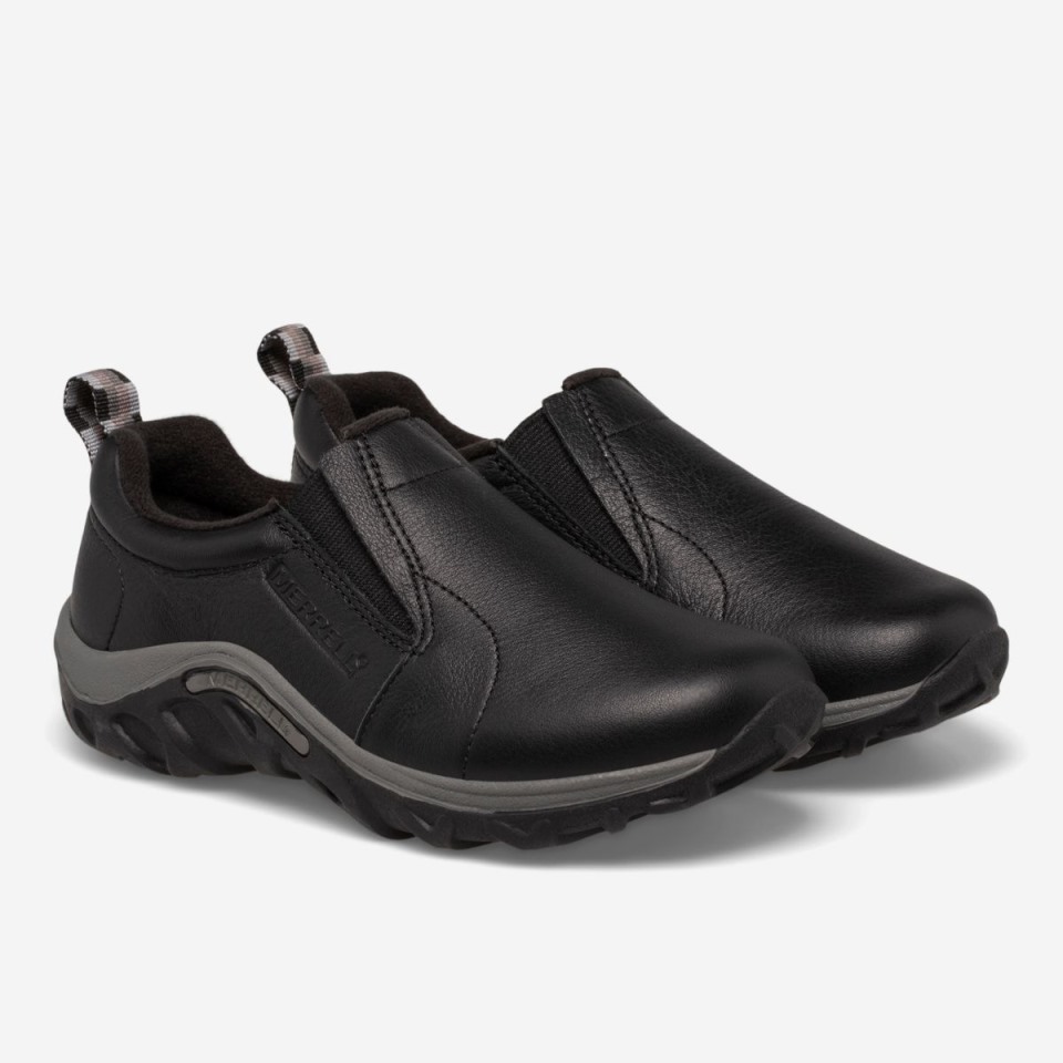 Jungle Moc Leder Merrell Black Für Kleinkinder