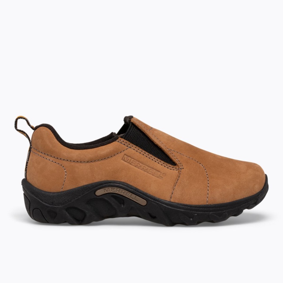 Dschungel-Moc-Nubukleder Für Kleine Kinder, Braunes Nubukleder, Merrell Dschungel-Moc-Nubukleder Für Kleine Kinder, Braunes Nubukleder, Merrell