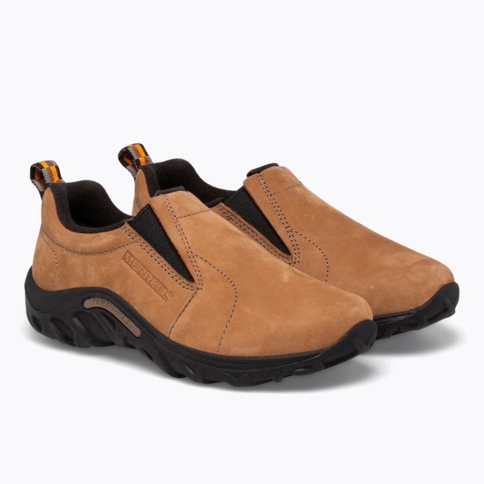 Dschungel-Moc-Nubukleder Für Kleine Kinder, Braunes Nubukleder, Merrell