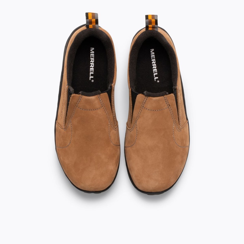 Dschungel-Moc-Nubukleder Für Kleine Kinder, Braunes Nubukleder, Merrell