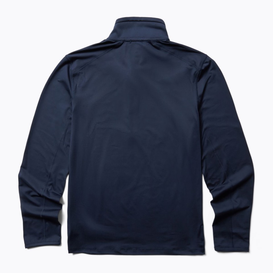 Herren Betatherm Merrell Navy Mit 1/4 Reißverschluss