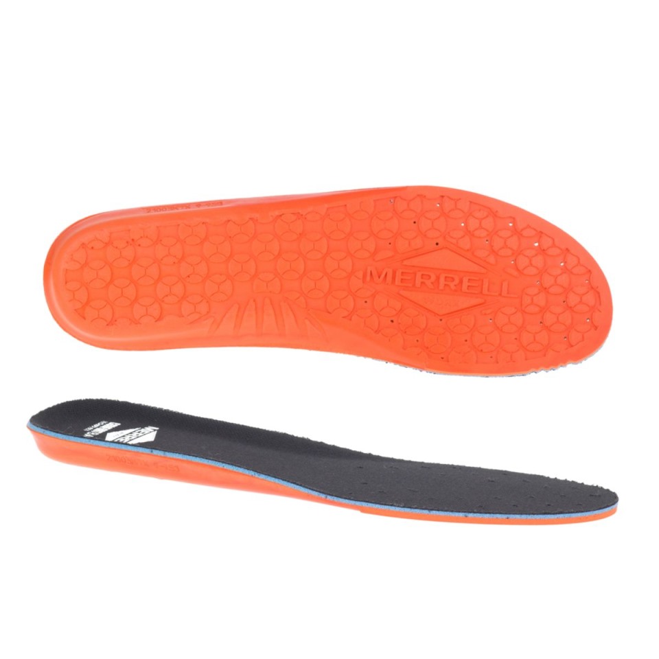 Comfortbase&trade Arbeitseinlegesohle Herren Schwarz Orange Merrell