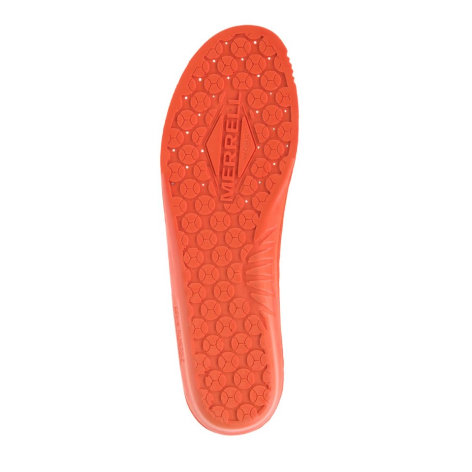 Comfortbase&trade Arbeitseinlegesohle Herren Schwarz Orange Merrell