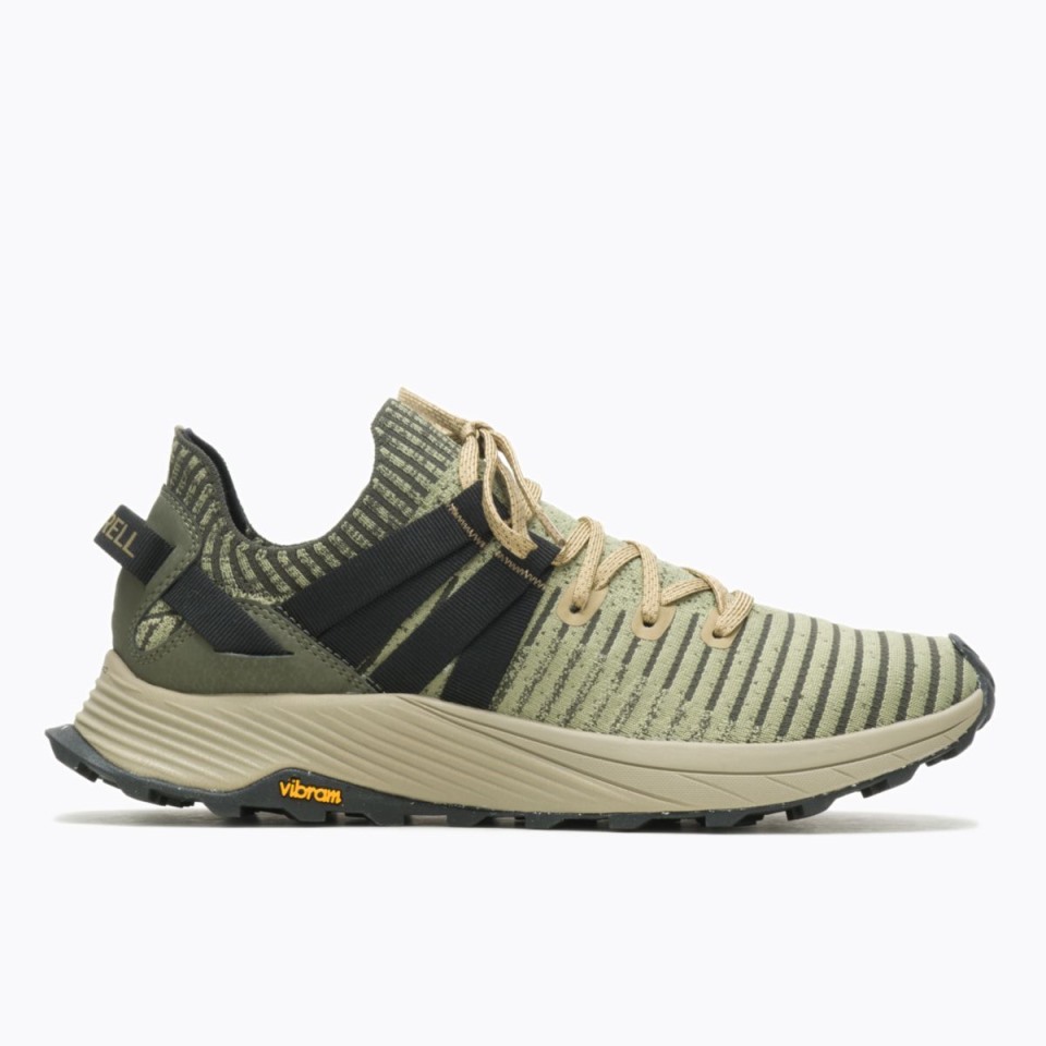 Herren-Sneaker „Egain“ Aus Spitze, Breite Breite, Merrell Olive Herren-Sneaker „Egain“ Aus Spitze, Breite Breite, Merrell Olive