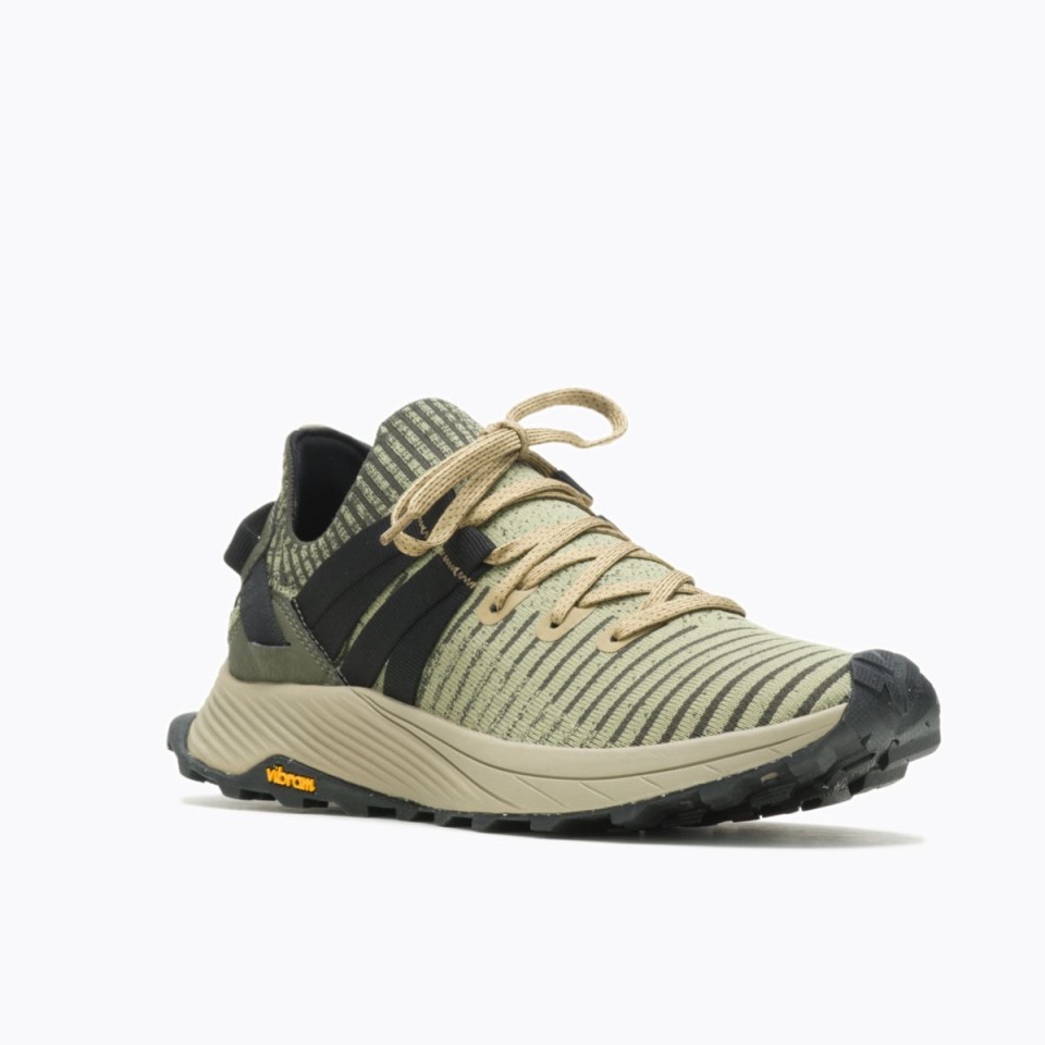 Herren-Sneaker „Egain“ Aus Spitze, Breite Breite, Merrell Olive