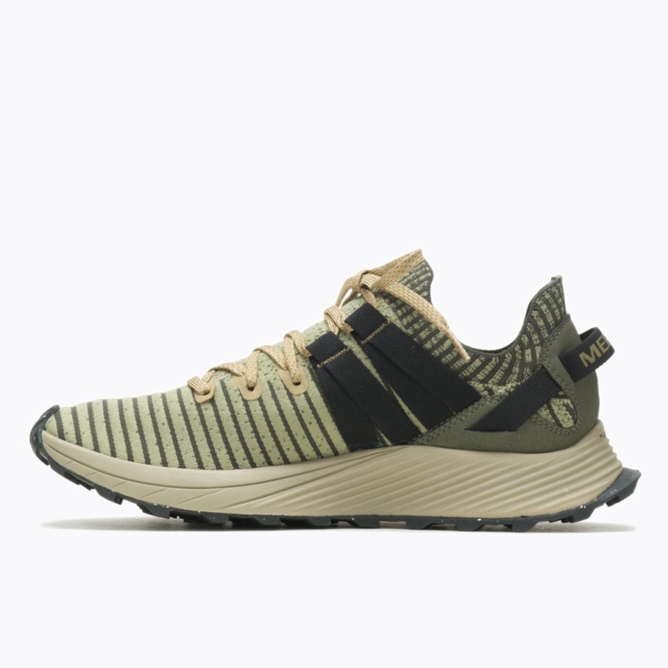 Herren-Sneaker „Egain“ Aus Spitze, Breite Breite, Merrell Olive