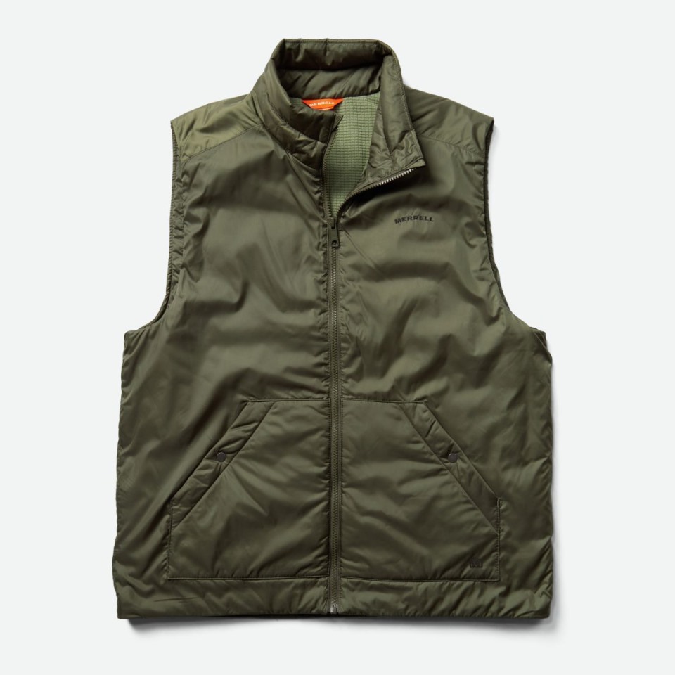 Geotex-isolierte Weste Für Herren Dusty Olive Merrell