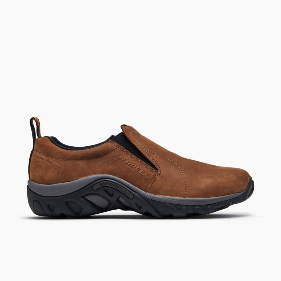 Herren Jungle Moc Nubuck Merrell Brown Herren Jungle Moc Nubuck Merrell Brown