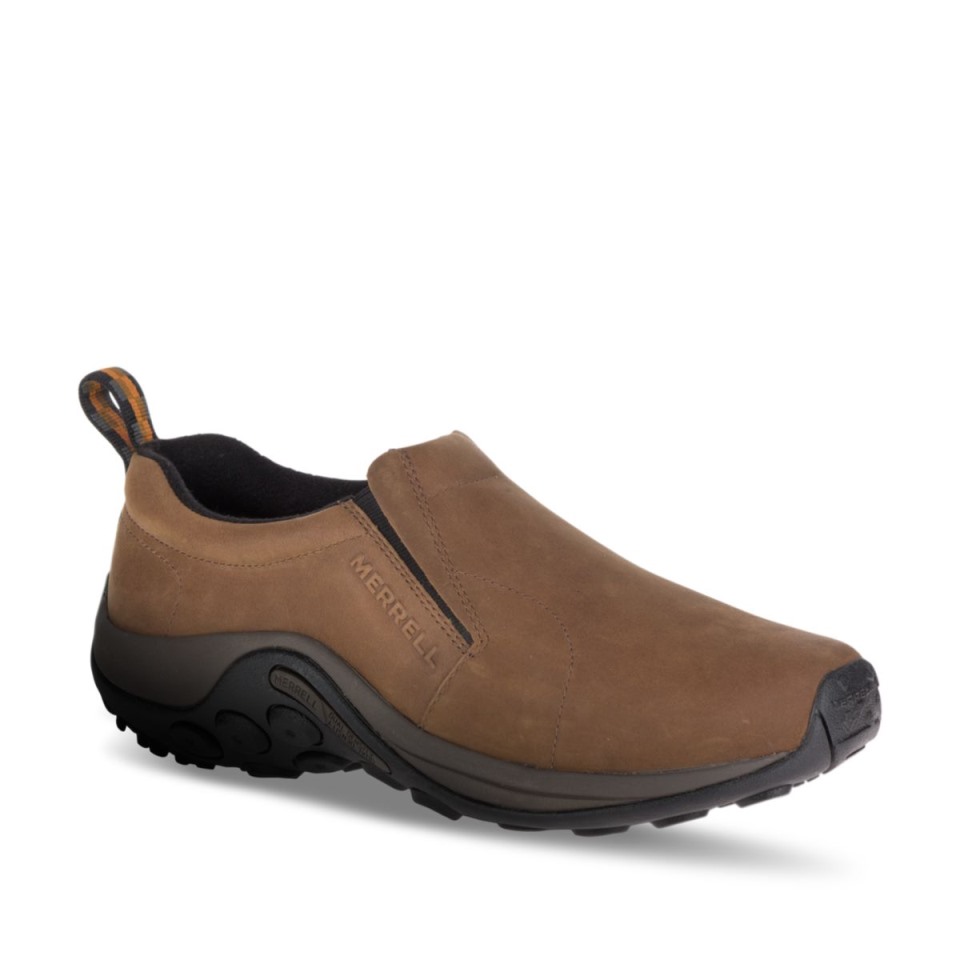Herren-Dschungel Moc Nubuck Weite Weite Braunes Nubuk Merrell