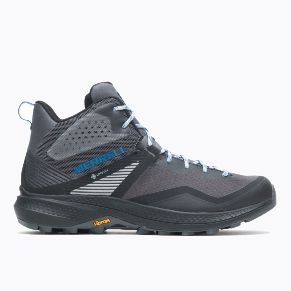 Herren Mqm 3 Mid Gore-tex Merrell Rock Blue