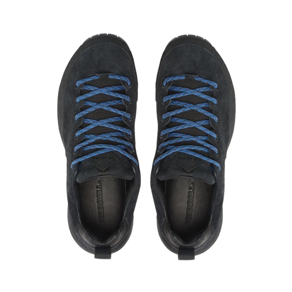Herren Mqm Ace Leder Merrell Triple Schwarz