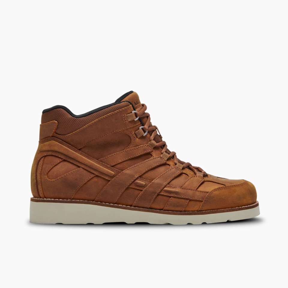 Herren Moab 2 Mid Craft Merrell Oak