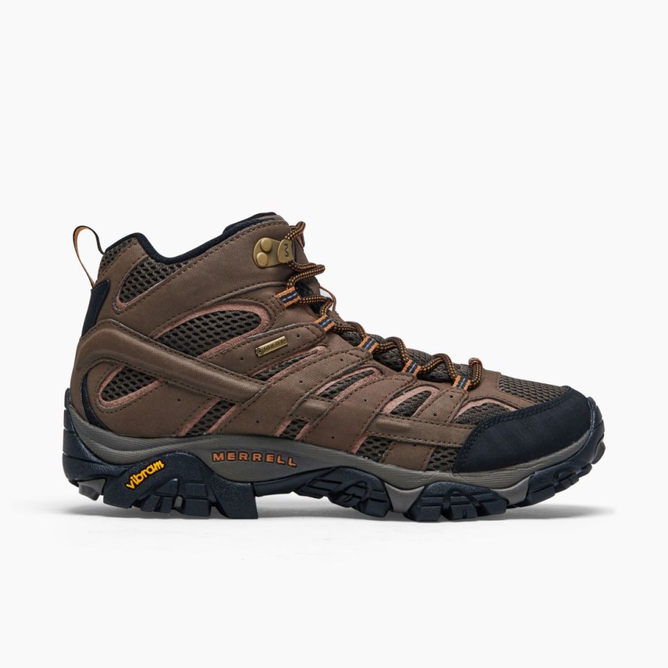 Herren Moab 2 Mid Gore-Tex Merrell Earth