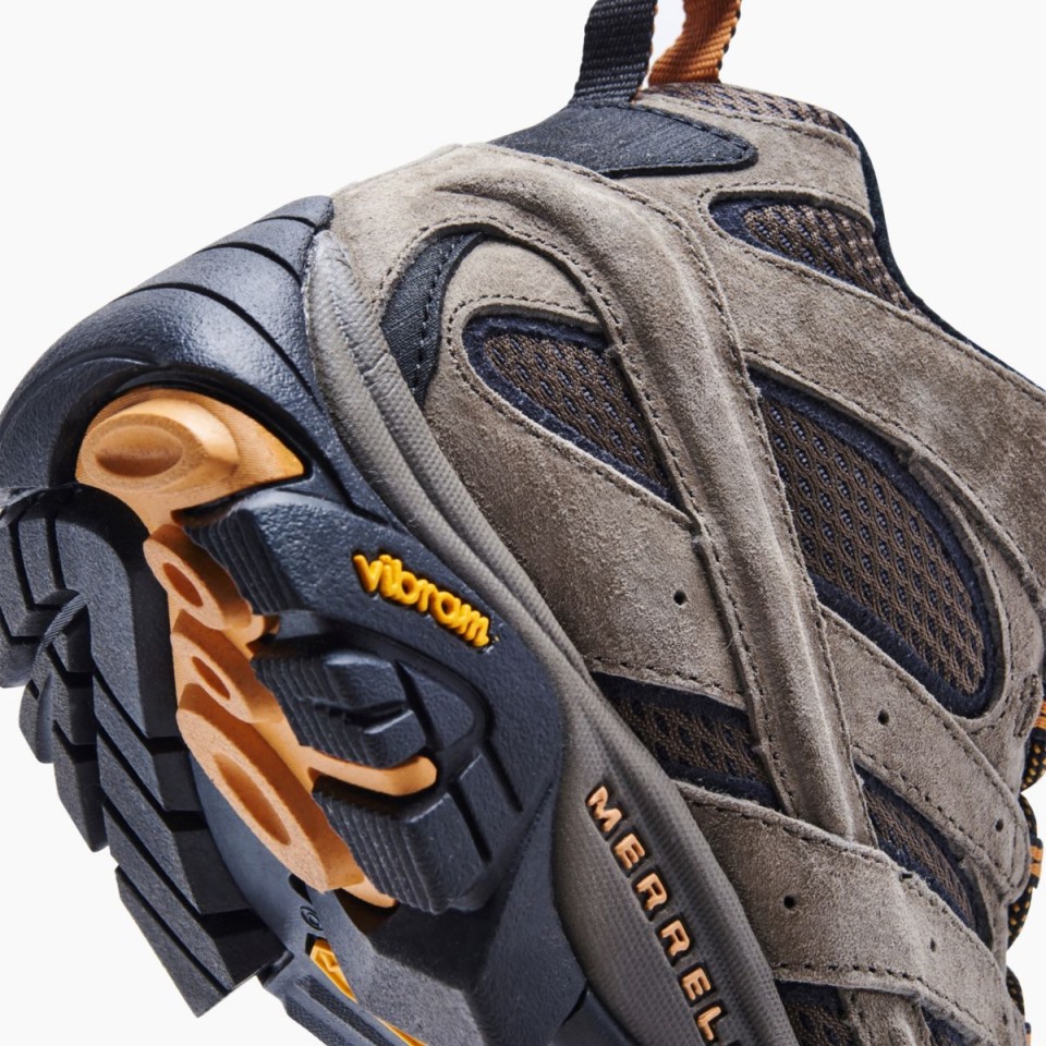 Herren Moab 2 Mid Ventilator Walnuss Merrell