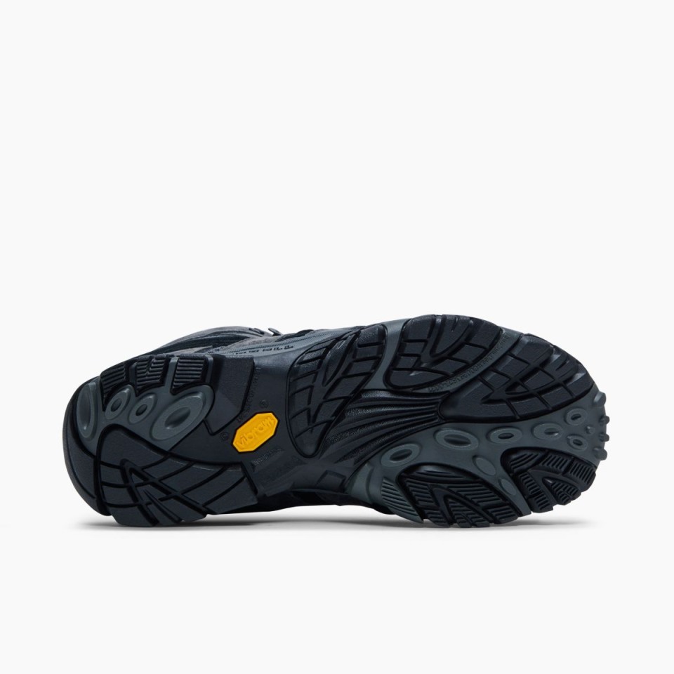 Moab 2 Mittelwasserfeste Herrenschuhe Mit Breiter Breite Granit Merrell