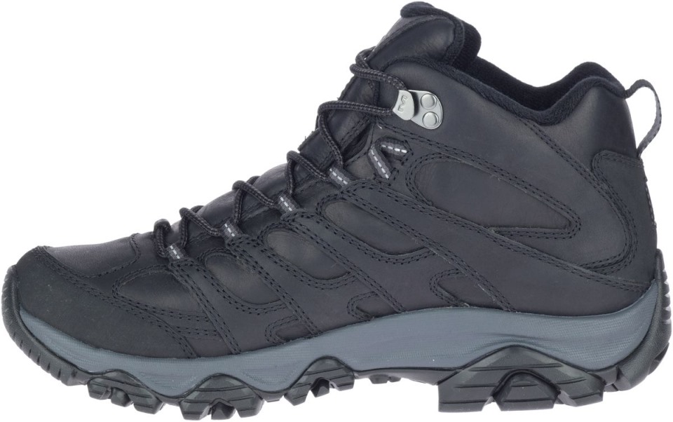 Herren Moab 3 Prime Mid Wasserdichte Breite Breite Merrell Black