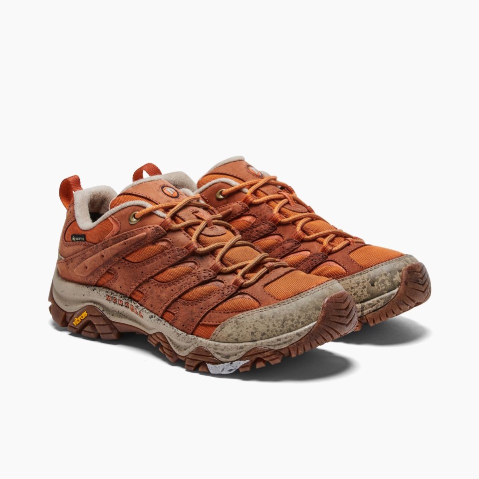 Herren Moab 3 Glattes Gore-Tex Merrell Polieren