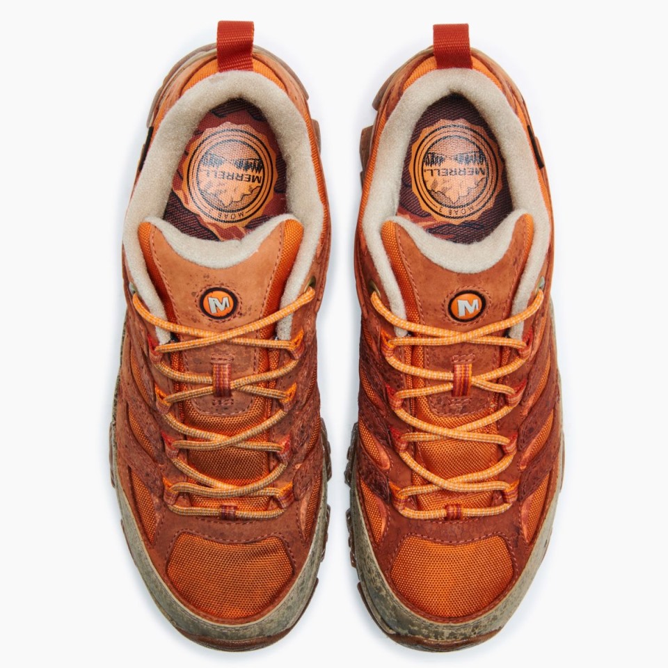 Herren Moab 3 Glattes Gore-Tex Merrell Polieren