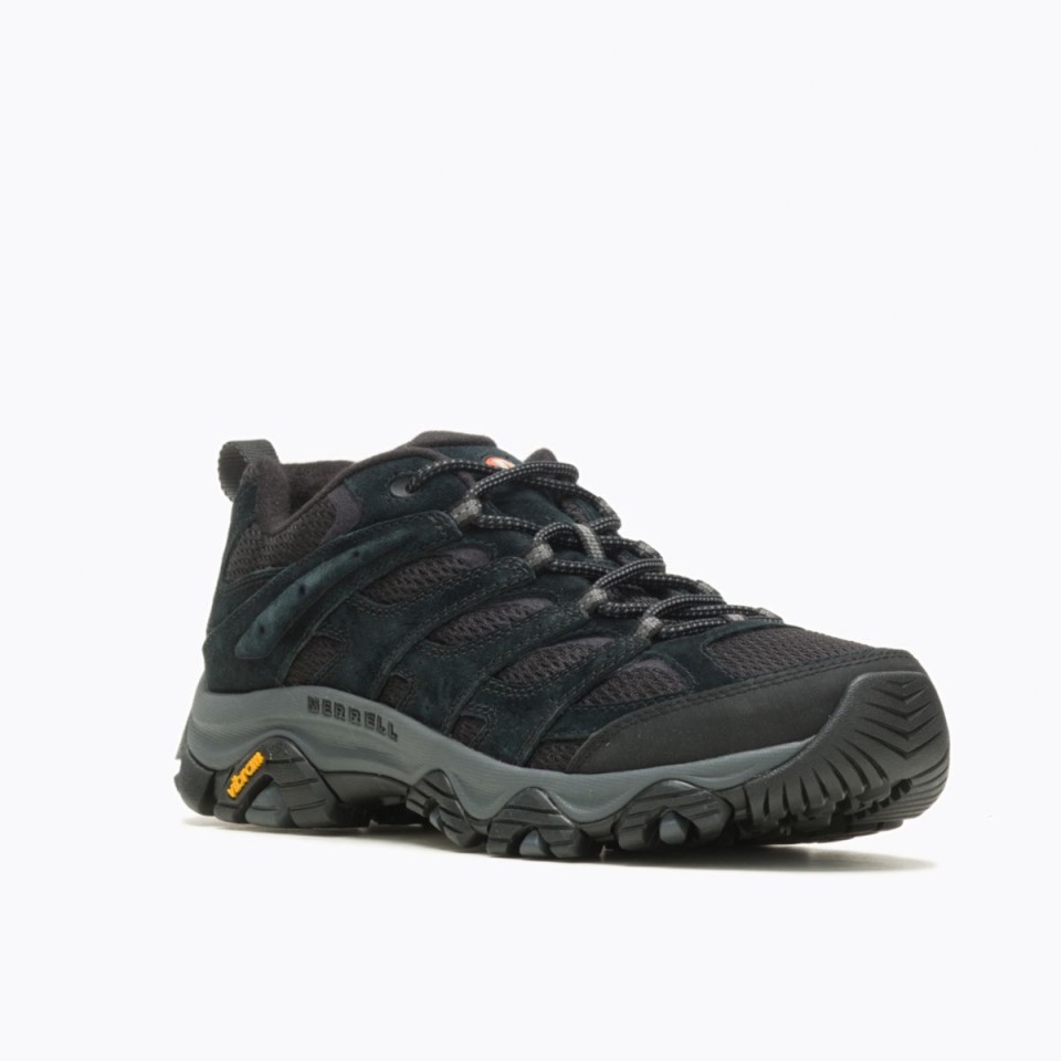 Herren Moab 3 Weite Schwarz Night Merrell