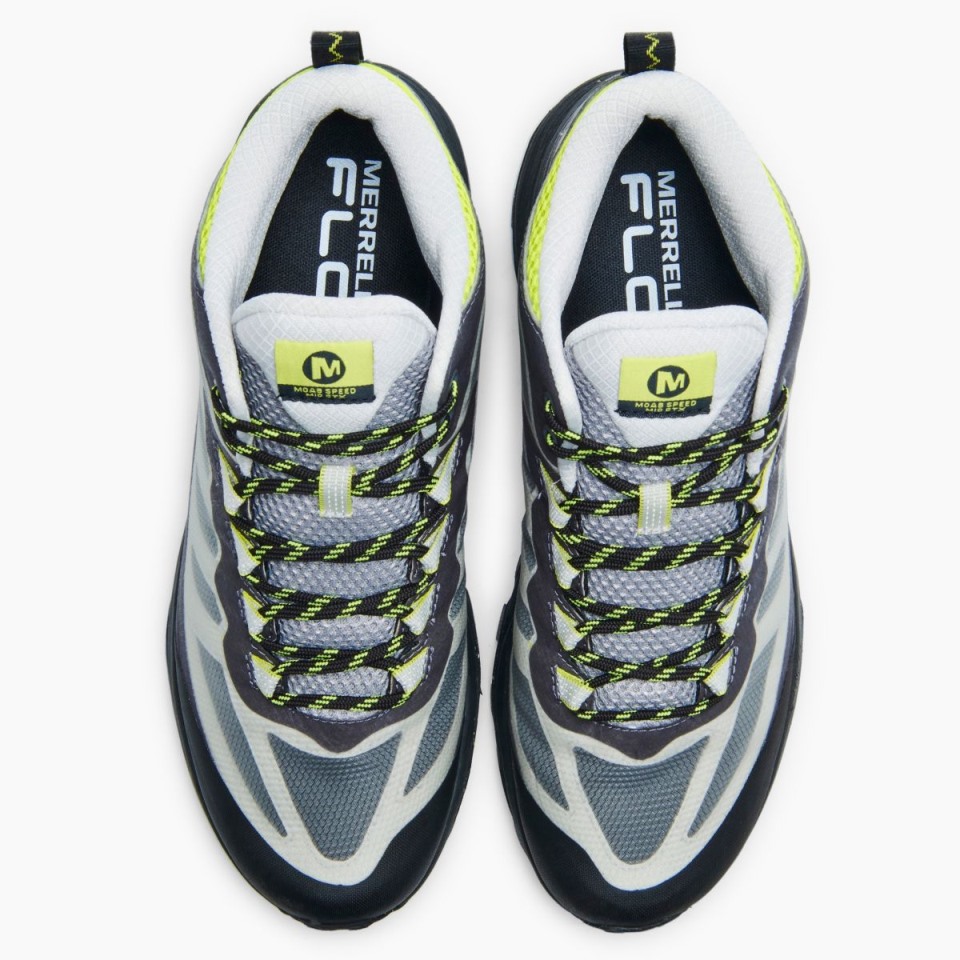 Herren Moab Speed ​​Mid Gore-Tex Merrell Holzkohle