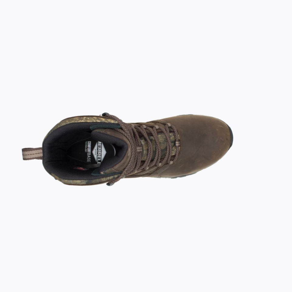 Moab Timber Thermo 8 Waterproof SR Arbeitsstiefel Für Herren Merrell Camo