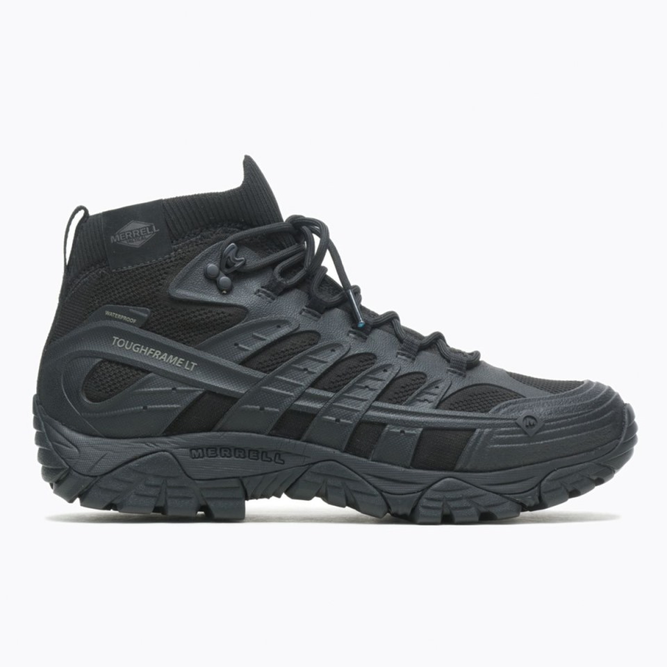 Herren Moab Velocity Tactical Mid Waterproof Merrell Black