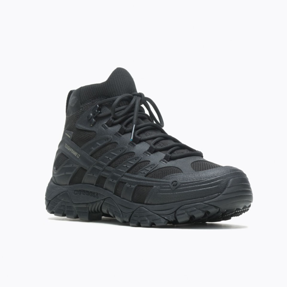 Herren Moab Velocity Tactical Mid Waterproof Merrell Black