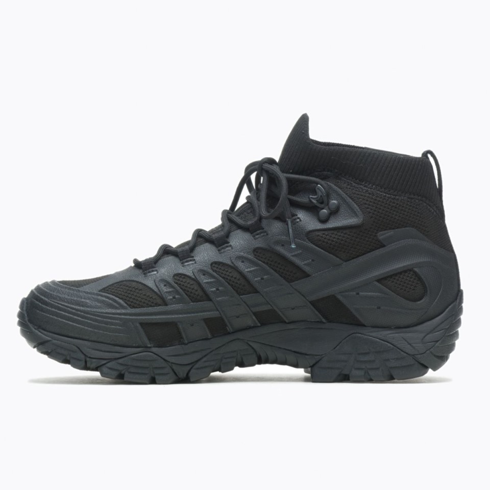 Herren Moab Velocity Tactical Mid Waterproof Merrell Black