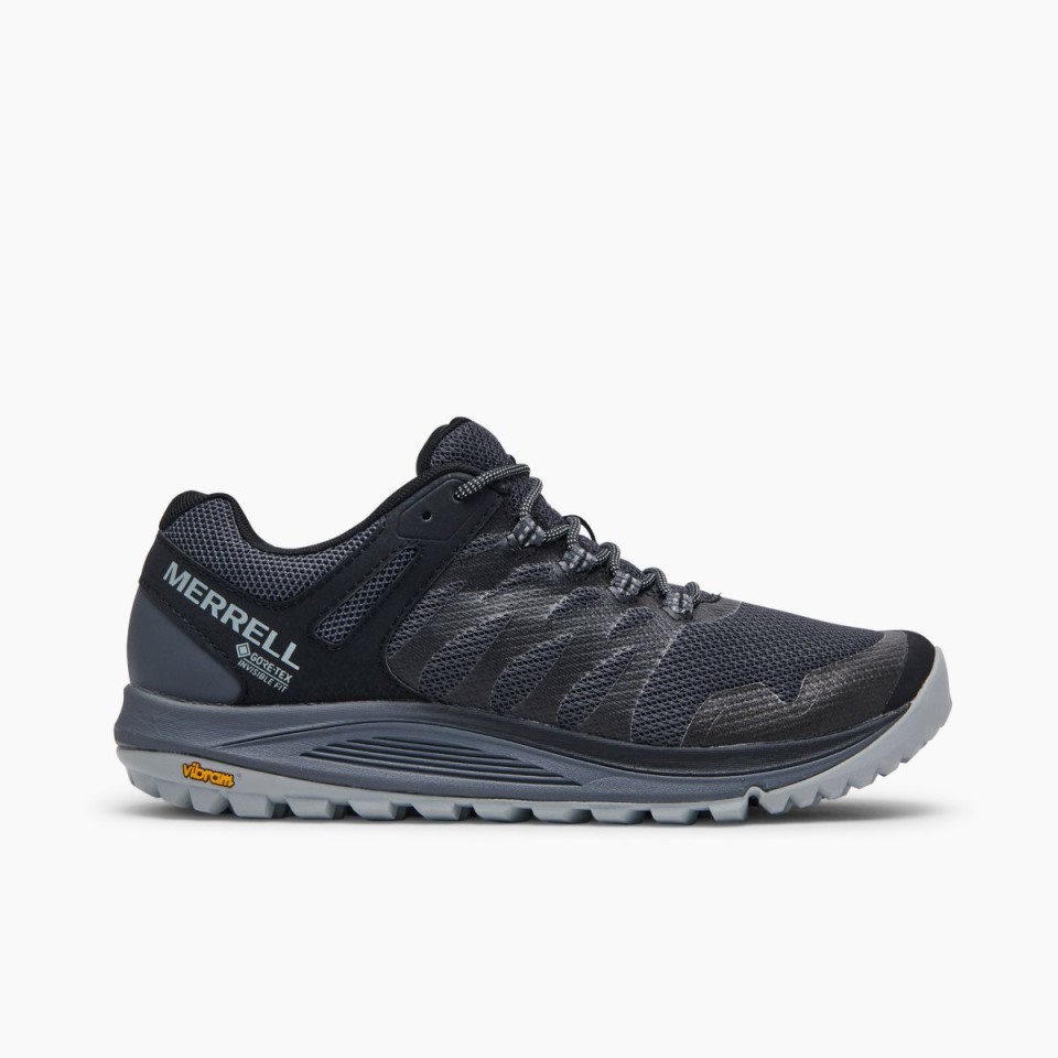 Herren Nova 2 Gore-Tex Weite Merrell Granit