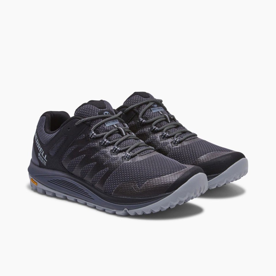 Herren Nova 2 Gore-Tex Weite Merrell Granit