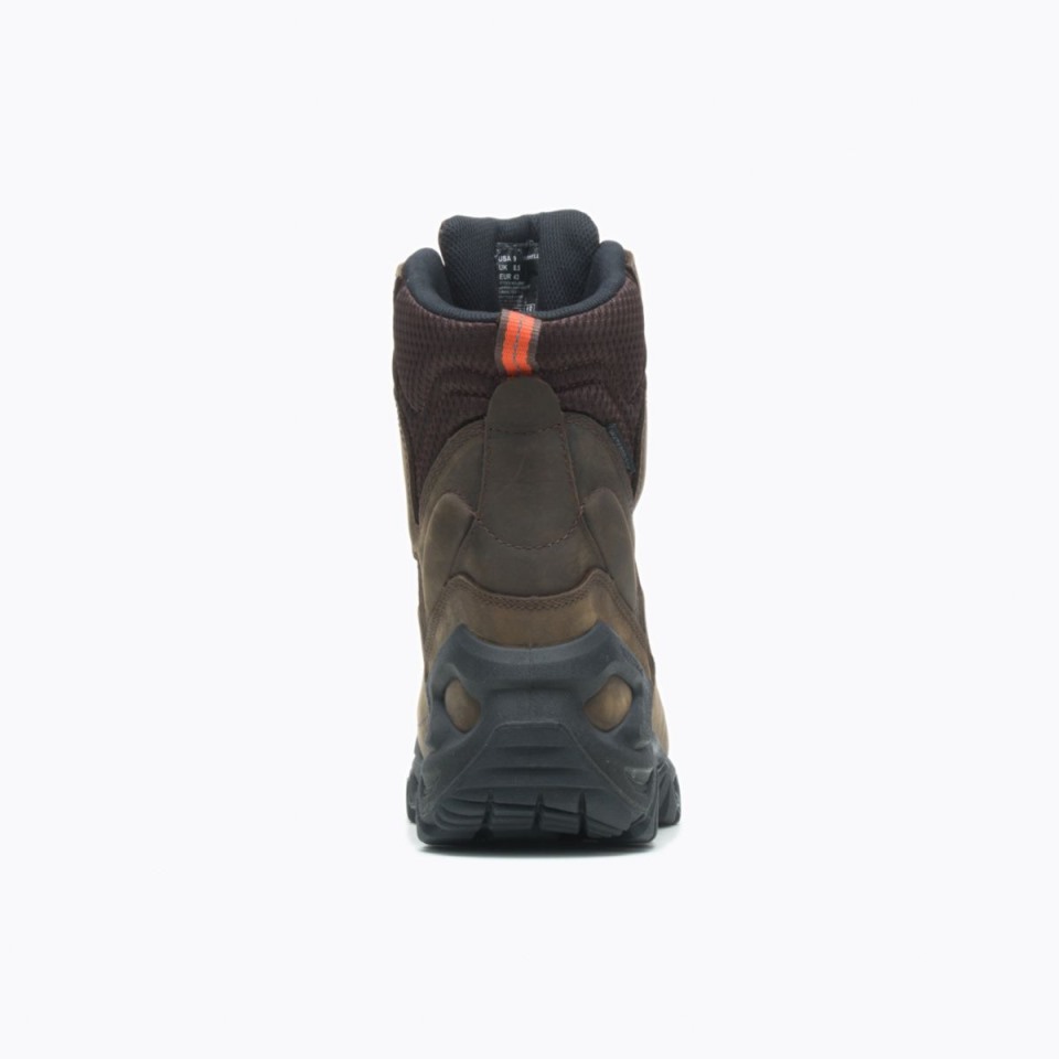 Herren Strongfield Leather 8 Thermo Waterproof Comp Toe Arbeitsstiefel Merrell Espresso