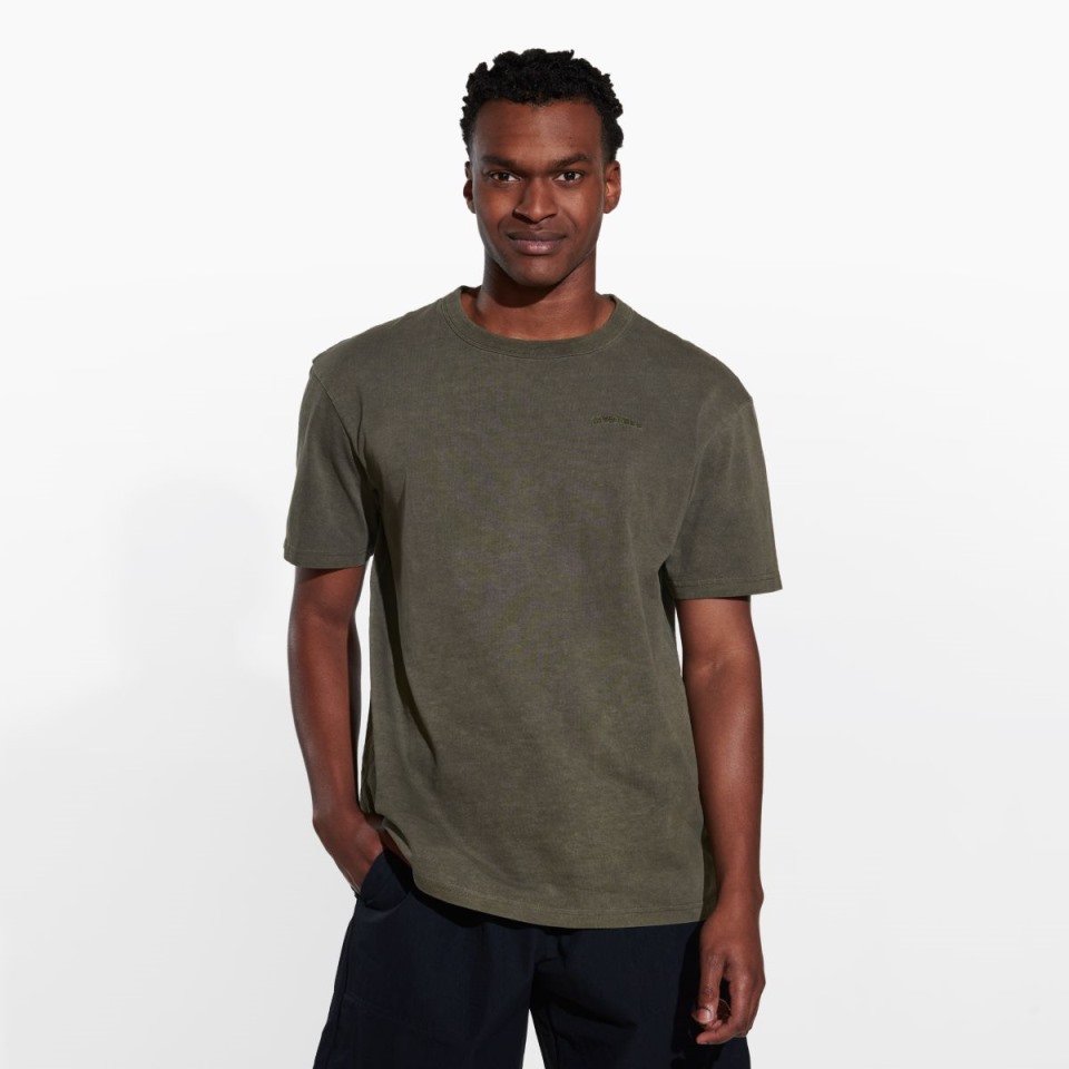 Sunbaked Arc T-Shirt Für Herren Merrell Dusty Olive