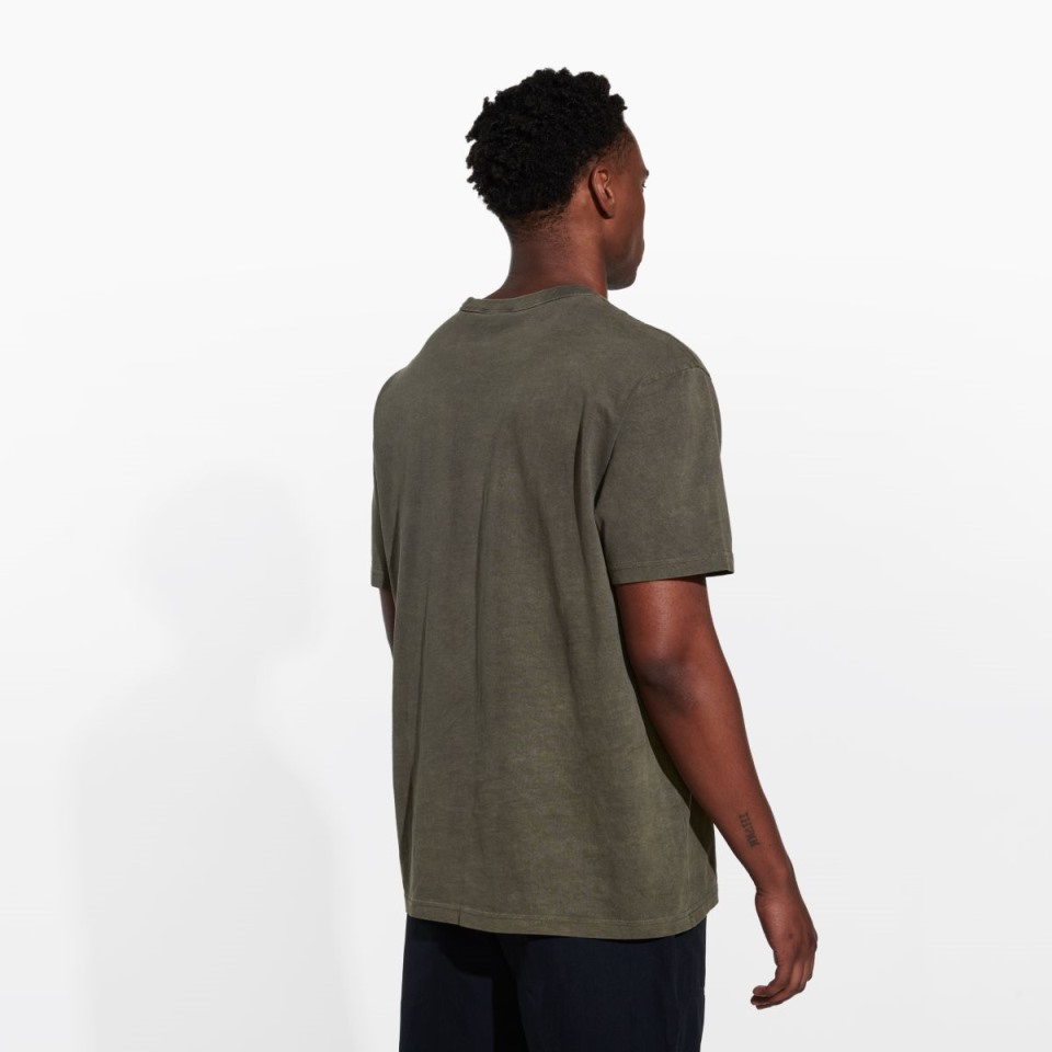 Sunbaked Arc T-Shirt Für Herren Merrell Dusty Olive